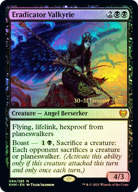 Eradicator Valkyrie  [Kaldheim Prerelease Promos] | North Game Den