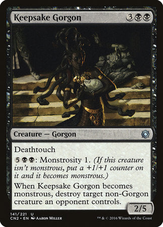 Keepsake Gorgon [Conspiracy: Take the Crown] | North Game Den