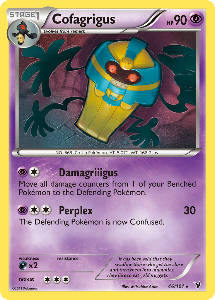 Cofagrigus (46/101) [Black & White: Noble Victories] | North Game Den