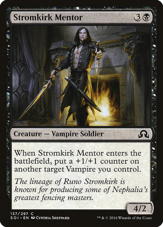 Stromkirk Mentor [Shadows over Innistrad] | North Game Den