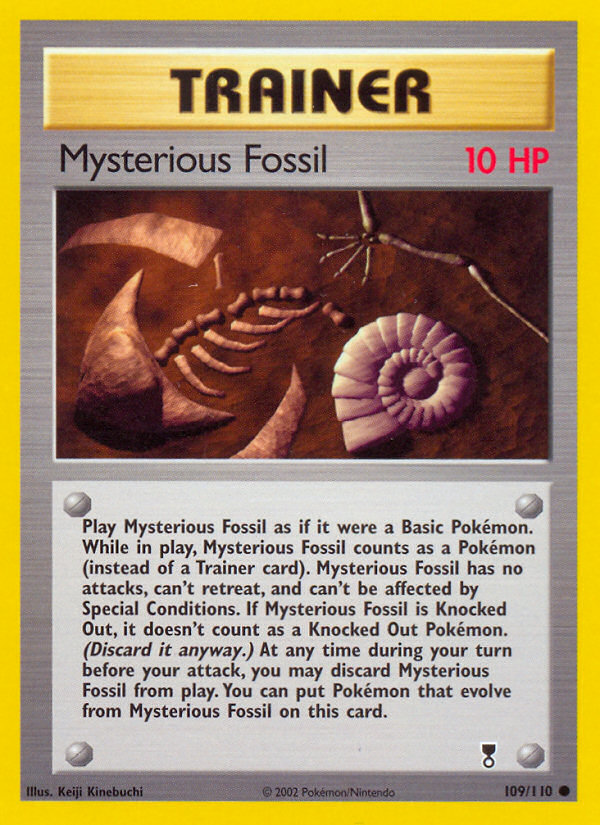 Mysterious Fossil (109/110) [Legendary Collection] | North Game Den