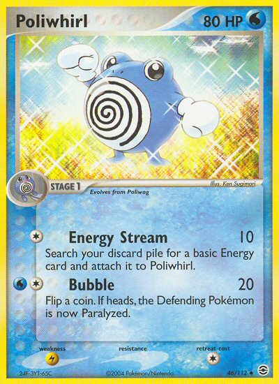 Poliwhirl (46/112) [EX: FireRed & LeafGreen] | North Game Den