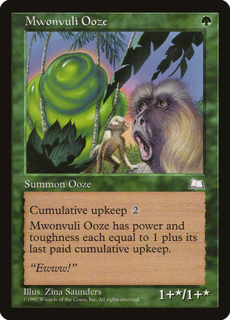 Mwonvuli Ooze [Weatherlight] | North Game Den