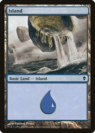 Island (237a) [Zendikar] | North Game Den