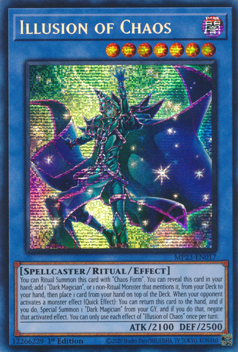 Illusion of Chaos [MP23-EN017] Prismatic Secret Rare | North Game Den