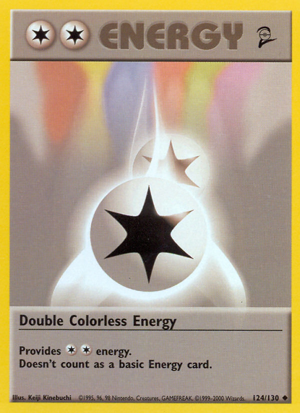 Double Colorless Energy (124/130) [Base Set 2] | North Game Den