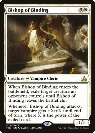 Bishop of Binding [Rivals of Ixalan] | North Game Den