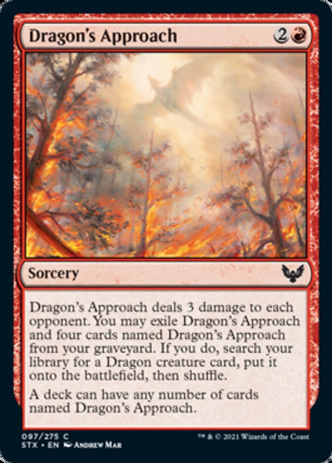 Dragon's Approach [Strixhaven: School of Mages] | North Game Den