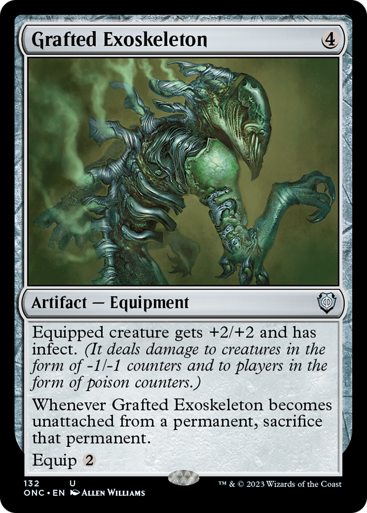 Grafted Exoskeleton [Phyrexia: All Will Be One Commander] | North Game Den