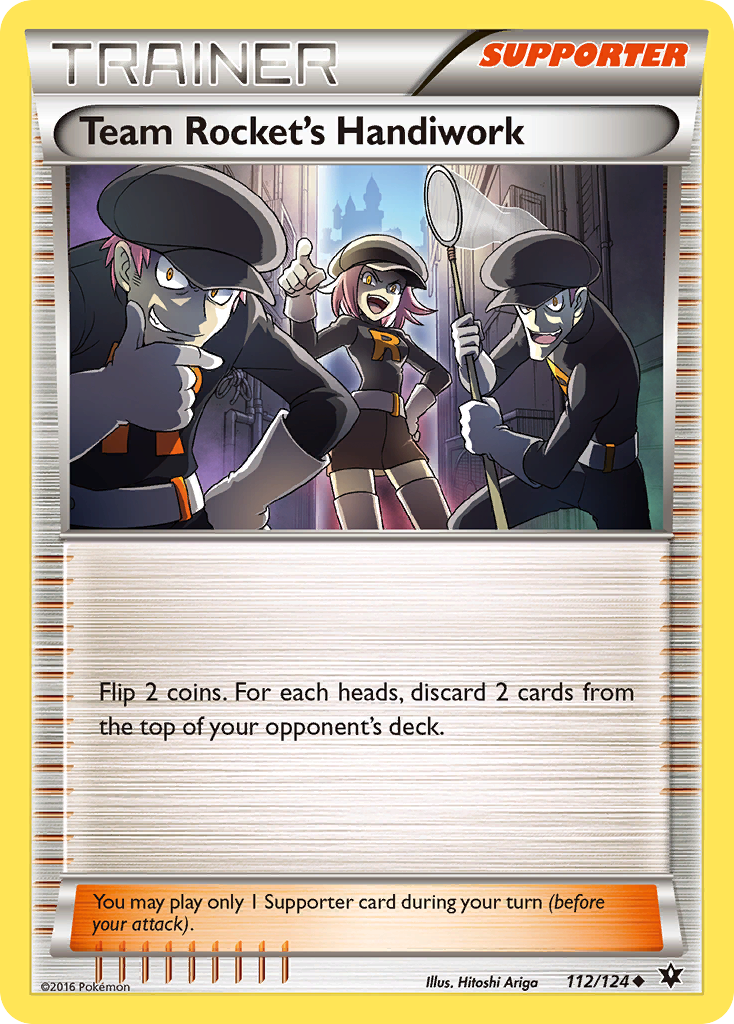 Team Rocket's Handiwork (112/124) [XY: Fates Collide] | North Game Den