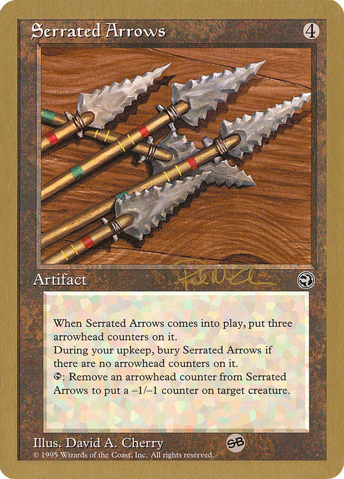 Serrated Arrows (Paul McCabe) (SB) [World Championship Decks 1997] | North Game Den