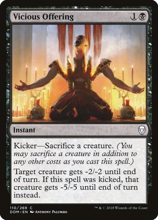 Vicious Offering [Dominaria] | North Game Den