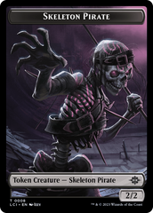 Gnome // Skeleton Pirate Double-Sided Token [The Lost Caverns of Ixalan Tokens] | North Game Den