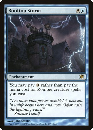 Rooftop Storm [Innistrad] | North Game Den