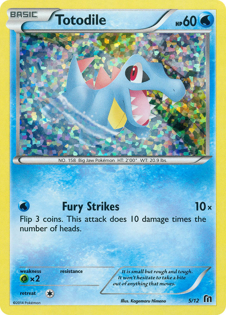 Totodile (5/12) [McDonald's Promos: 2016 Collection] | North Game Den