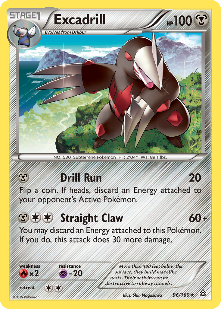 Excadrill (96/160) [XY: Primal Clash] | North Game Den