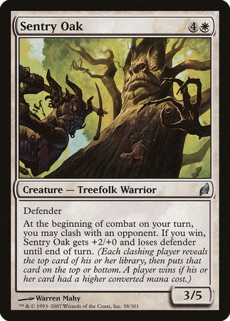 Sentry Oak [Lorwyn] | North Game Den