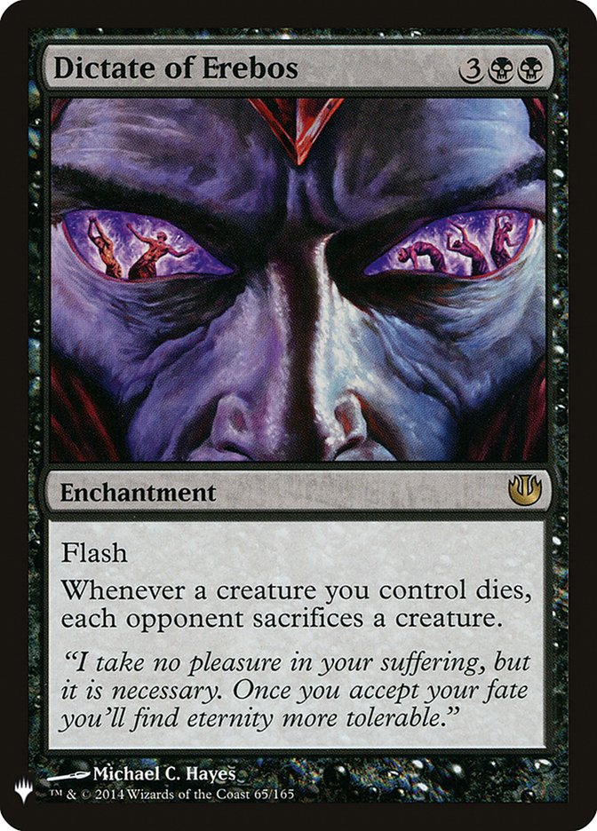 Dictate of Erebos [Mystery Booster] | North Game Den