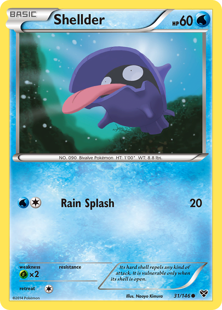 Shellder (31/146) [XY: Base Set] | North Game Den