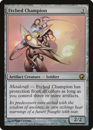 Etched Champion [Scars of Mirrodin] | North Game Den