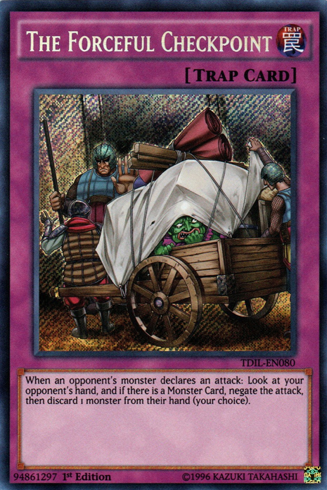 The Forceful Checkpoint [TDIL-EN080] Secret Rare | North Game Den