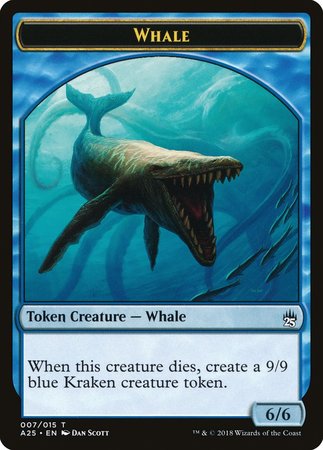 Whale Token (007) [Masters 25 Tokens] | North Game Den