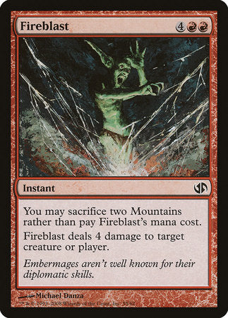 Fireblast [Duel Decks: Jace vs. Chandra] | North Game Den