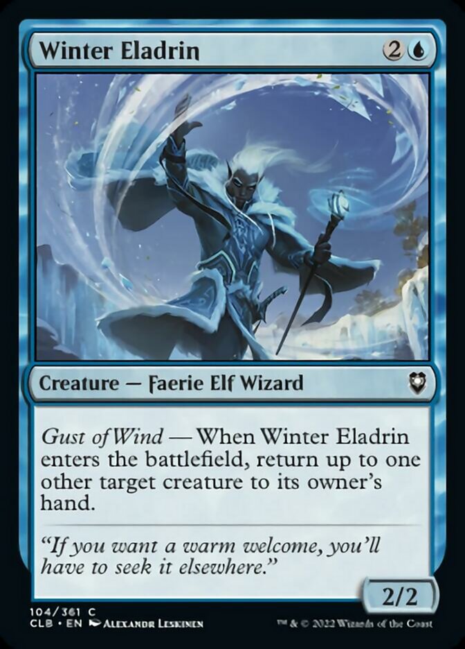 Winter Eladrin [Commander Legends: Battle for Baldur's Gate] | North Game Den
