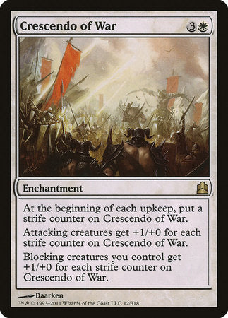 Crescendo of War [Commander 2011] | North Game Den