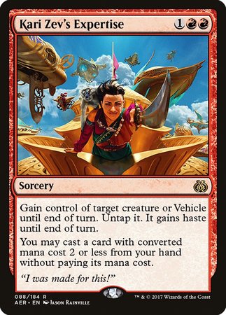 Kari Zev's Expertise [Aether Revolt] | North Game Den