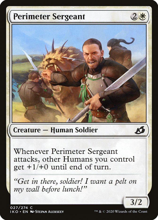 Perimeter Sergeant [Ikoria: Lair of Behemoths] | North Game Den