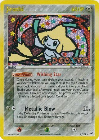 Jirachi (9/107) (Stamped) [EX: Deoxys] | North Game Den