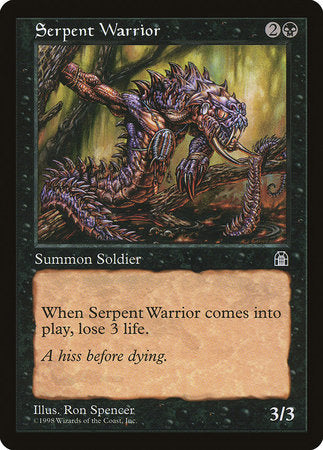 Serpent Warrior [Stronghold] | North Game Den