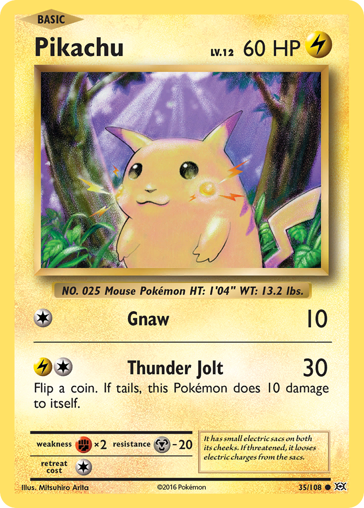 Pikachu (35/108) [XY: Evolutions] | North Game Den