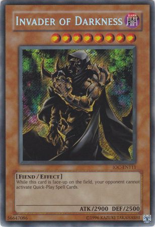 Invader of Darkness [IOC-EN111] Secret Rare | North Game Den