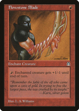 Flowstone Blade [Stronghold] | North Game Den