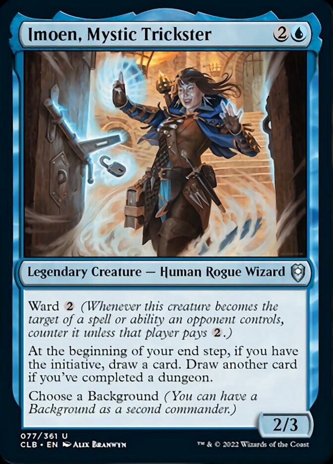Imoen, Mystic Trickster [Commander Legends: Battle for Baldur's Gate] | North Game Den