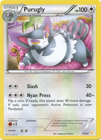 Purugly (19/30) [XY: Trainer Kit 3 - Pikachu Libre] | North Game Den