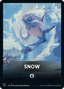 Snow Theme Card [Jumpstart 2022 Front Cards] | North Game Den