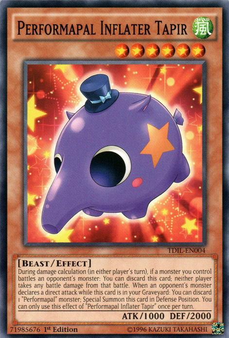 Performapal Inflater Tapir [TDIL-EN004] Common | North Game Den