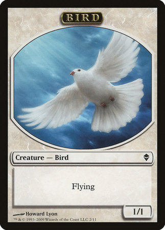 Bird Token [Zendikar Tokens] | North Game Den