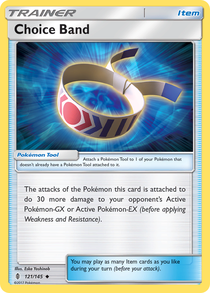 Choice Band (121/145) [Sun & Moon: Guardians Rising] | North Game Den