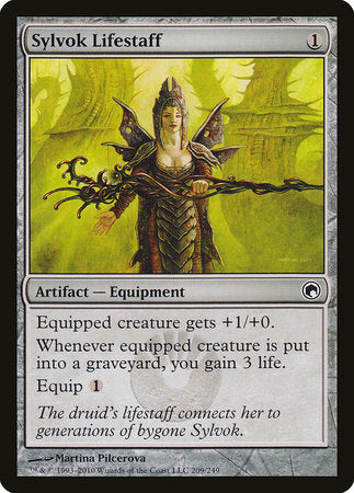 Sylvok Lifestaff [Scars of Mirrodin] | North Game Den