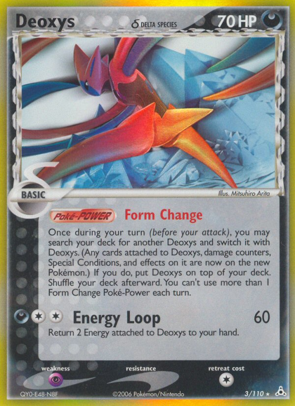Deoxys (3/110) (Delta Species) [EX: Holon Phantoms] | North Game Den