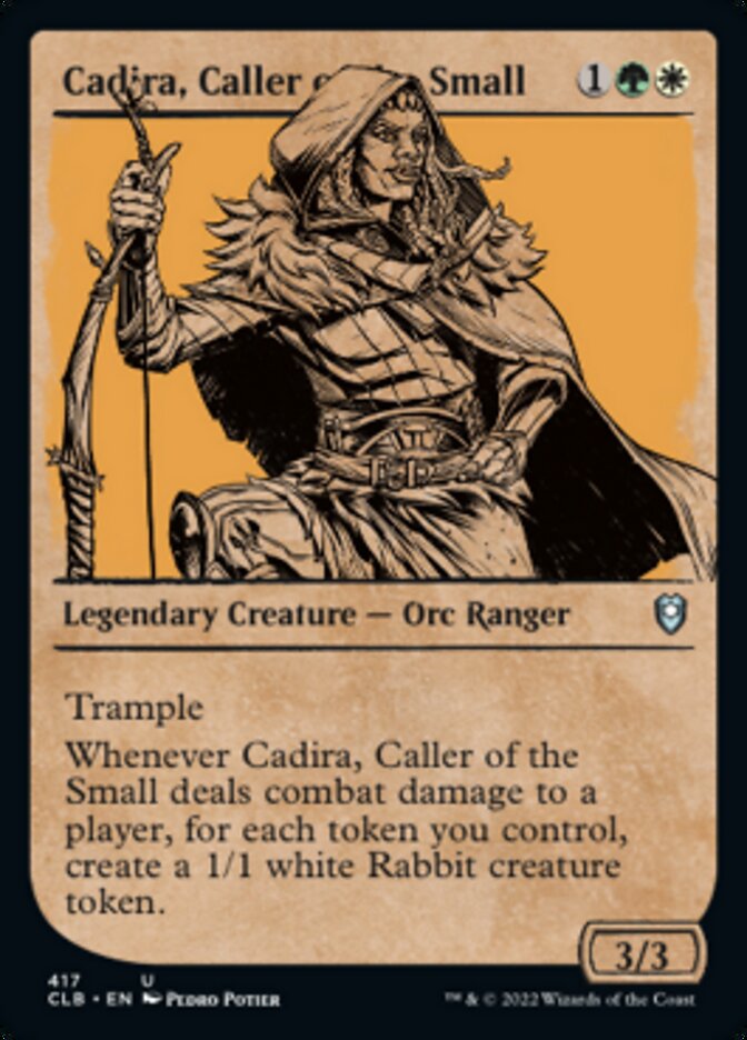 Cadira, Caller of the Small (Showcase) [Commander Legends: Battle for Baldur's Gate] | North Game Den