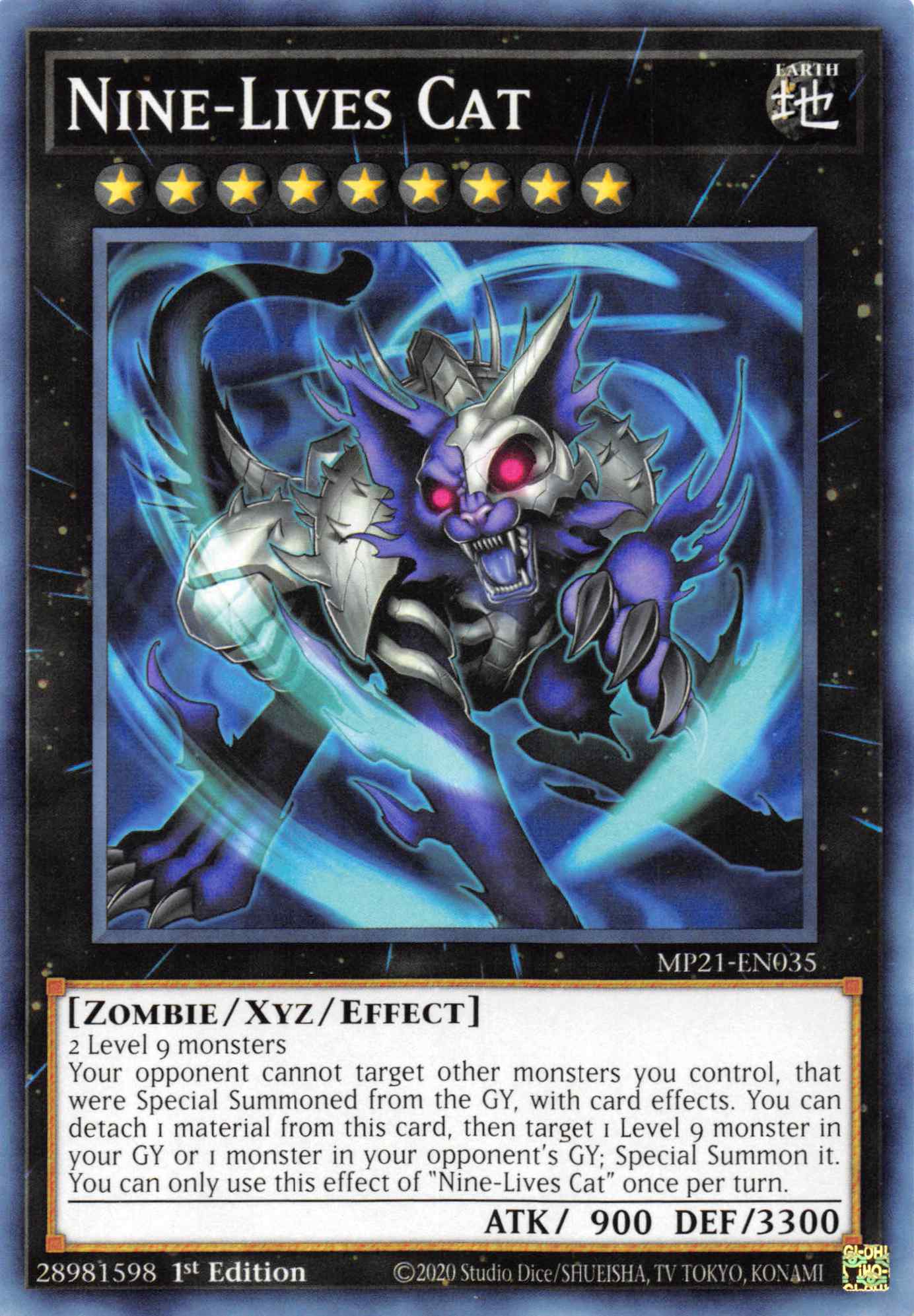 Nine-Lives Cat [MP21-EN035] Common | North Game Den