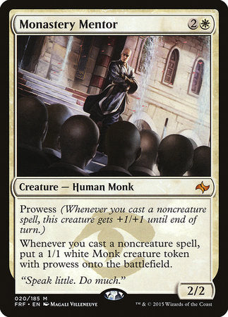 Monastery Mentor [Fate Reforged] | North Game Den