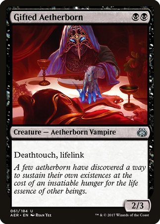 Gifted Aetherborn [Aether Revolt] | North Game Den