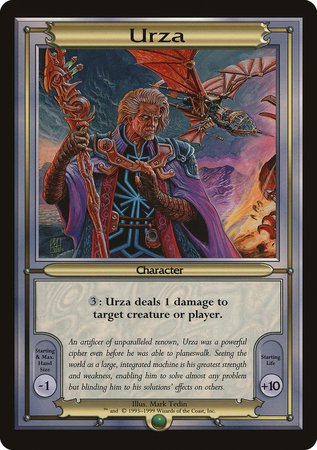 Urza (Oversize) [Vanguard Series] | North Game Den