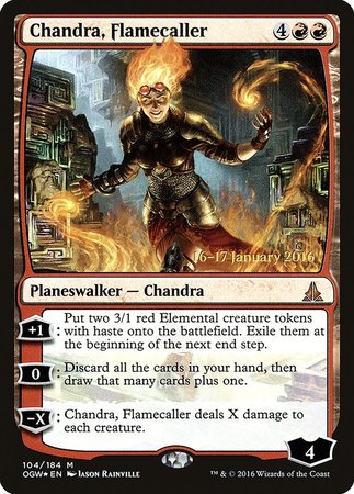 Chandra, Flamecaller [Oath of the Gatewatch Promos] | North Game Den